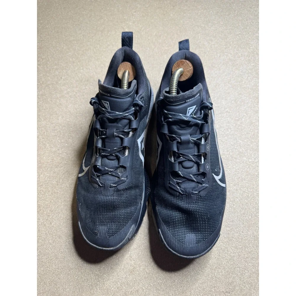 Nike Terra Kiger 9 Trail Running Shoes Black Silver DR2694-001 Mens 10